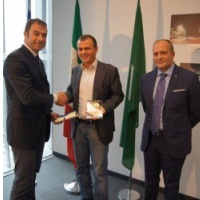 Cologno Monzese - Con assessore allo sport premiato Atlela